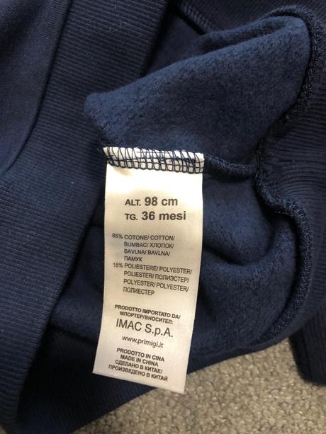 Mikina primigi, primigi,98