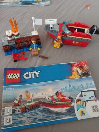 Lego požiar v prístave,