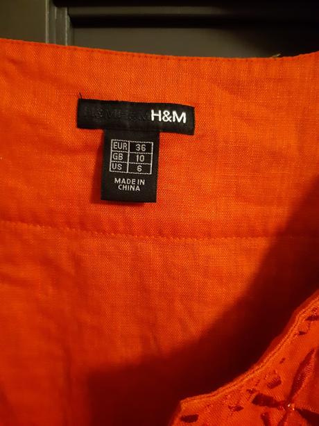 Hm saty lanove. indicky motiv, h&m,36