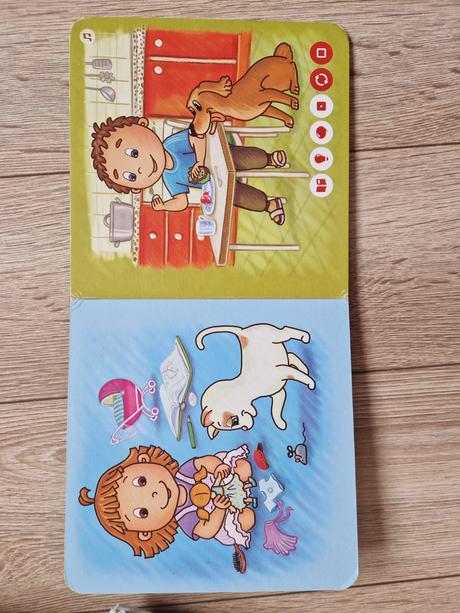 Denne činnosti, albi kniha. kúzelné čítanie, 