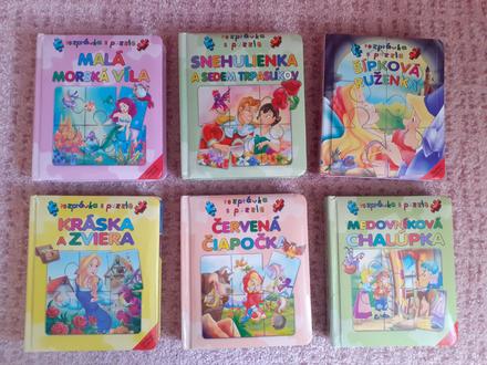 Rozpravkova kniha s puzzle,