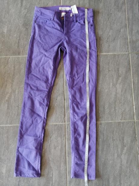 Rifle ham levanduľová, v164, 13-14 r., h&m,164