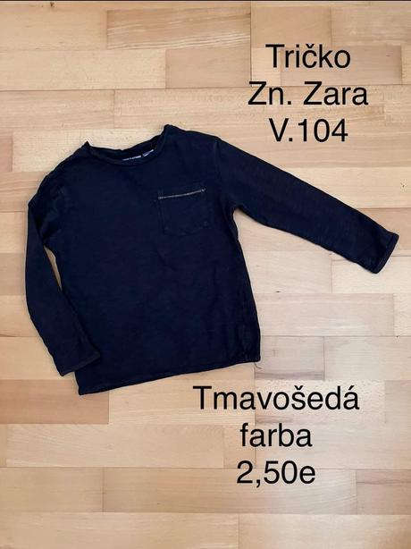Tričko zara, zara,104
