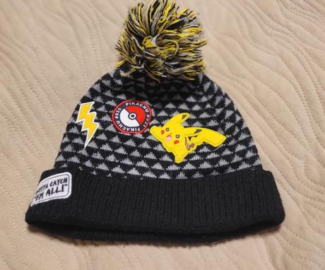 Zimná čiapka pikatchu na 7-10 rokov, 128