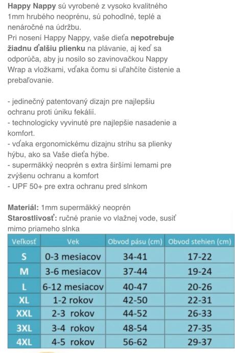 Neoprenove plavecke plienky small, happy nappy,4 kg - 9 kg