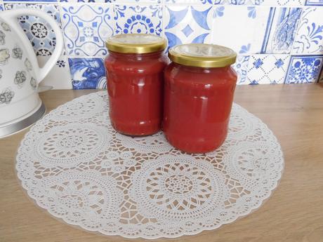 Paradajkový pretlak hustý domáci, 720 ml,,