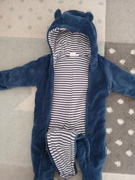 Teply prechodny overal 62/68, 68