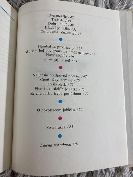 Stará retro kniha hana zelinová vlnky žblnky 1987, 