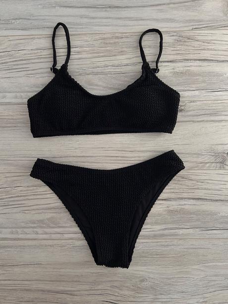 Dámske rebrové plavky, s