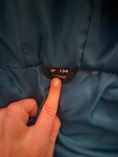 4f zimná bunda chlapčenská, 134