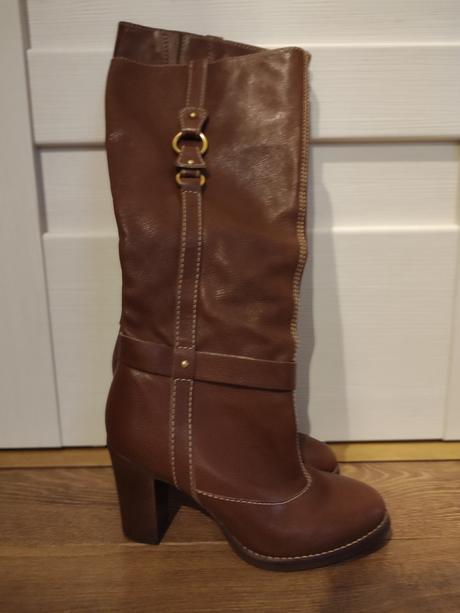 Kožené čižmy geox, geox,40