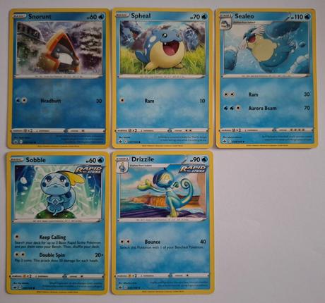 Pokémon karty "chilling reign" (2),
