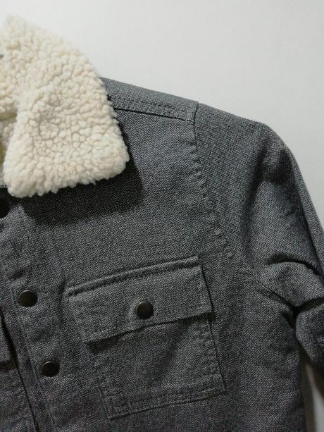 Prechodná bunda košeľa s kožušinkou, tu,110