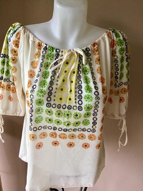 Blúzka z tričkoviny /3a, topshop,38