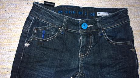 Dievčenské slim jeans, 134