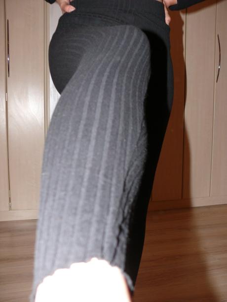 Rebrované legíny, m