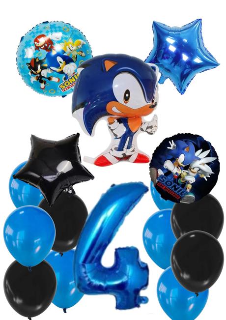 Balóny ježko sonic/knuckles/shadow- až 15/16/17/18, 