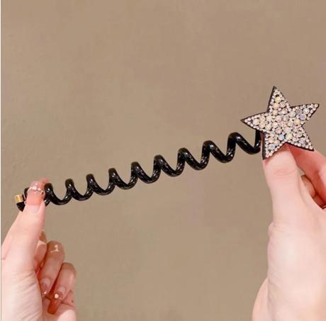 Elastické hviezdičky do vrkočov 2ks,