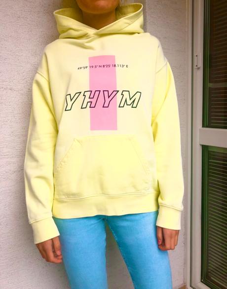 Žltá mikina, l