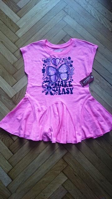 Roztomilé šaty na 5 rokov- zn. arizona jeans, 116