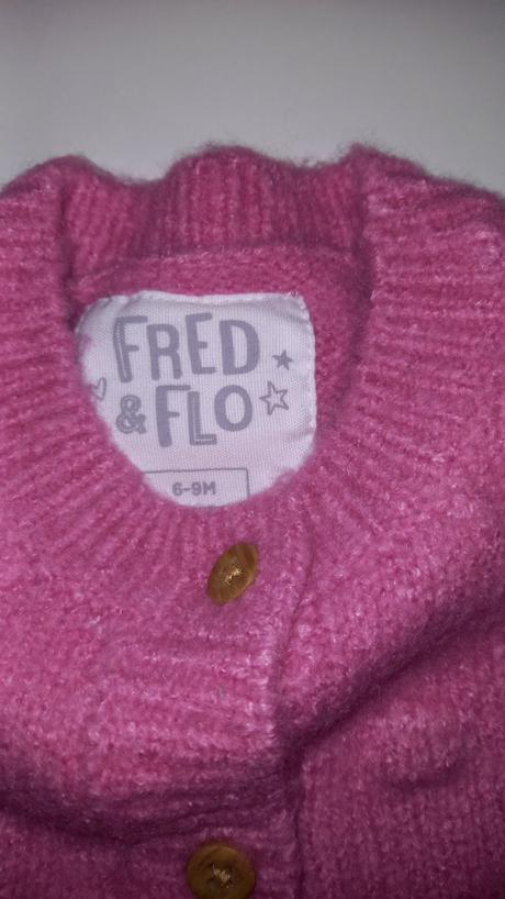 Ružový svetrík, f&f,74