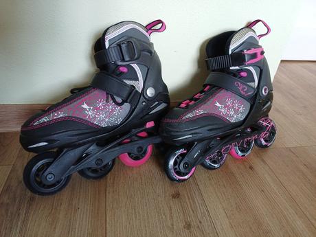 Dievčenské kolieskové korčule, veľkosť 33 - 37, crivit,33