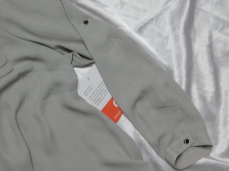 Luxusna bluzka s roll-up rukavom, 48