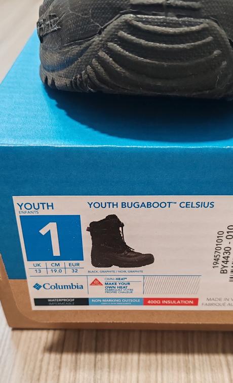 Snehule columbia chlapčenské, columbia,32