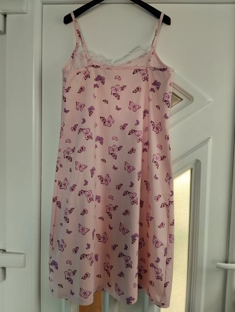 Nočna košeľa s čipkou 40/42, bonprix,m