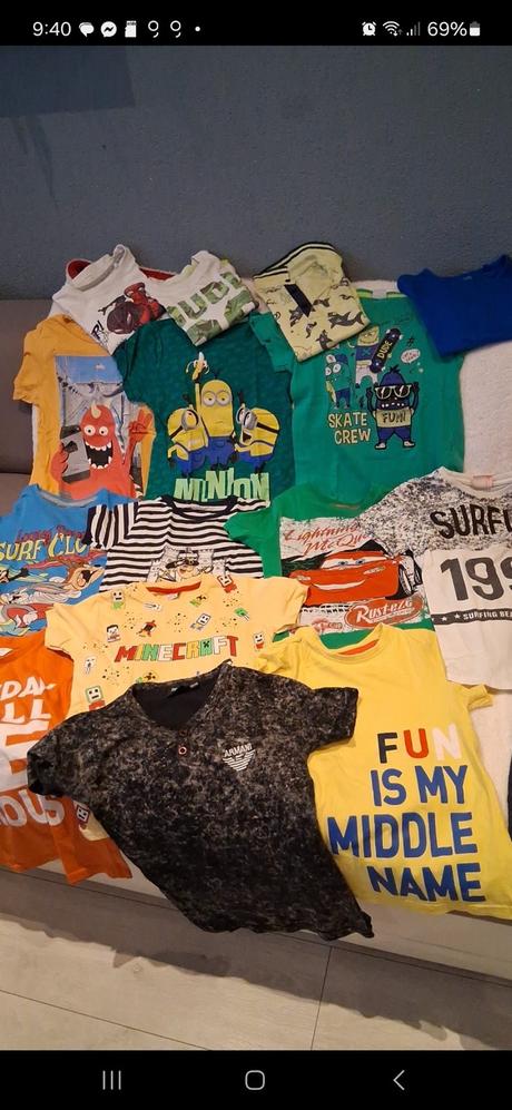 Tričká krátky rukáv, 116