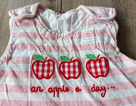 Teplý spací vak s jablckami, 