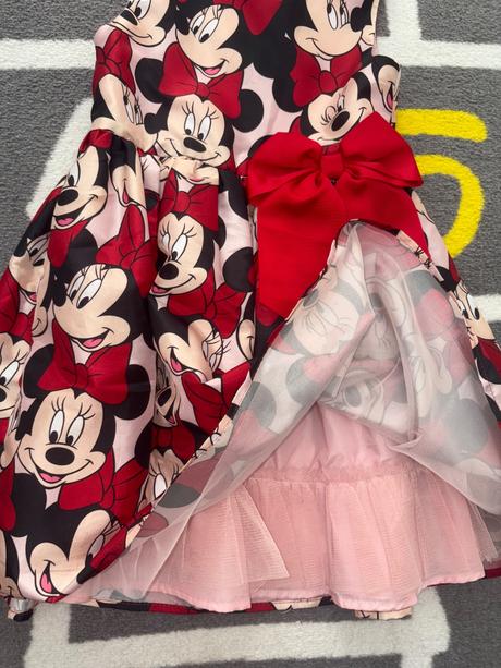 Šaty h&m minnie v.128 top stav, h&m,128