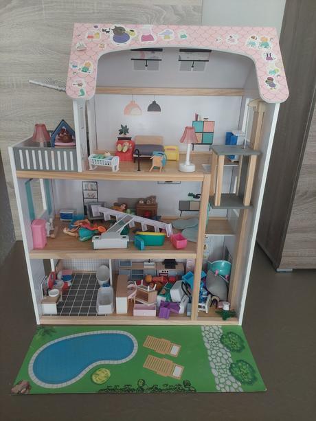 Veľký drevený domček lidl, 