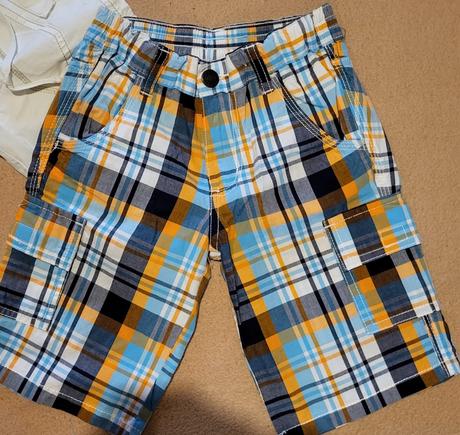 2ks krátke nohavice velk. 122, kiki&koko,122