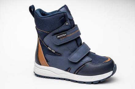 Zimné čižmy forest navy s membránou pro-tex, protetika,28