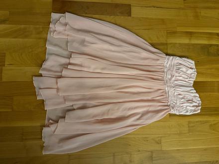 Šaty bez ramienok, m