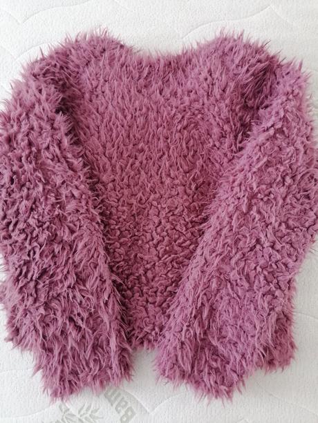 Dámska chlpatá bundička, m