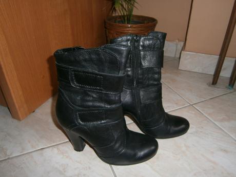 Zimné čižmy, pravá koža, 36