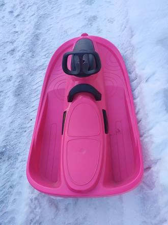 Stratos riadený bob ružovo-čierny,