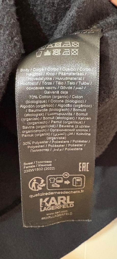 Mikina karl lagerfeld xl, xl