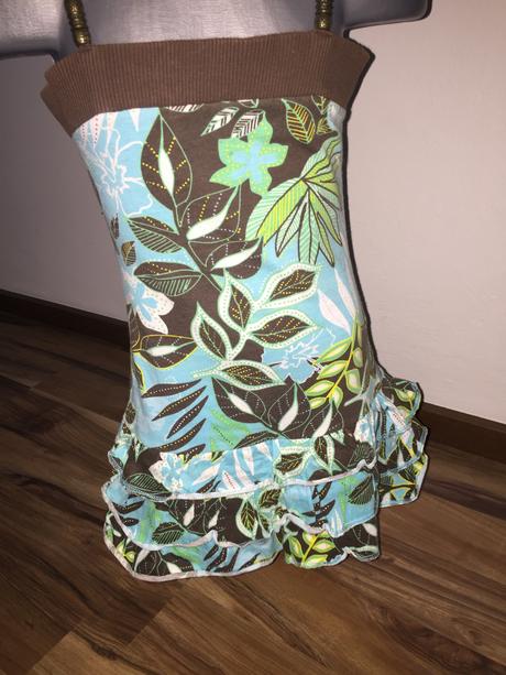 Šaty 122/128, babykap,122