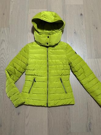 Armani bunda xs zelená s kapucňou, armani,xs