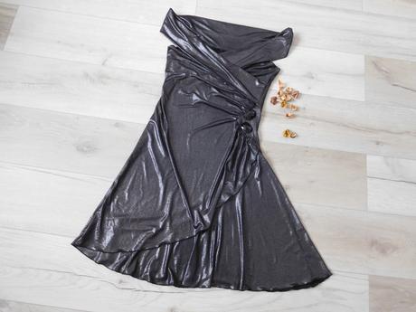 Šaty krástke pružné do leskla 40v, m, m