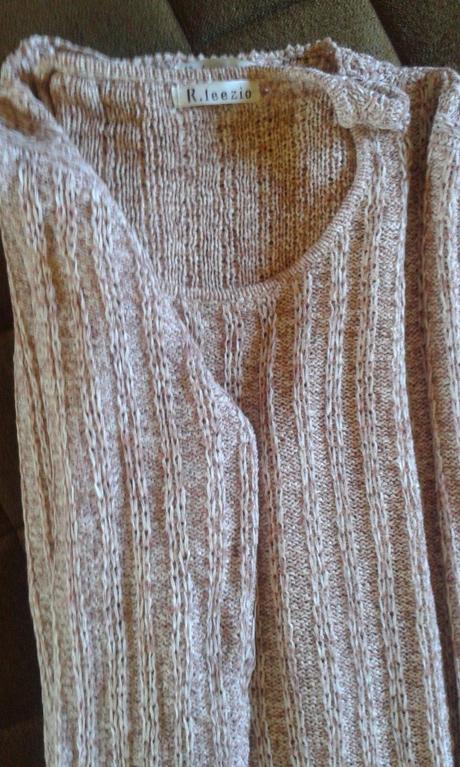 Dvojdielna pletená blúzka, 38