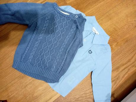 Košeľa a svetrík 80, kiki&koko,80