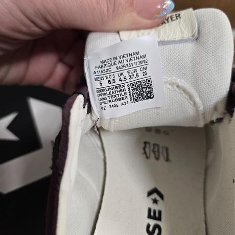 Bordove converse tenisky, converse,37