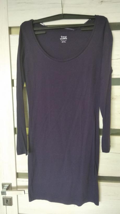 Fialové predĺžené tričko, gate,m