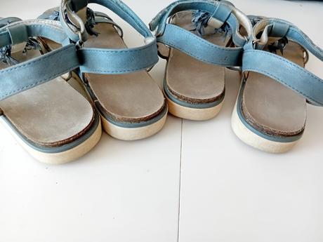 Dievčenské sandálky pre dvojičky 34, 34