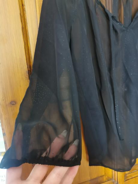 Priesvitný top/tunika, xl