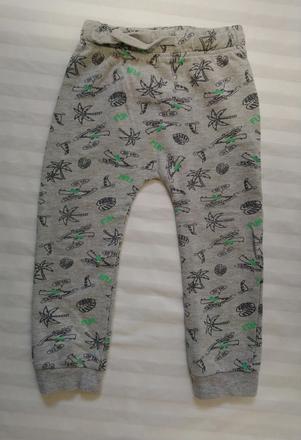 Detské sivé tepláky s motívom, pepco, pepco,92